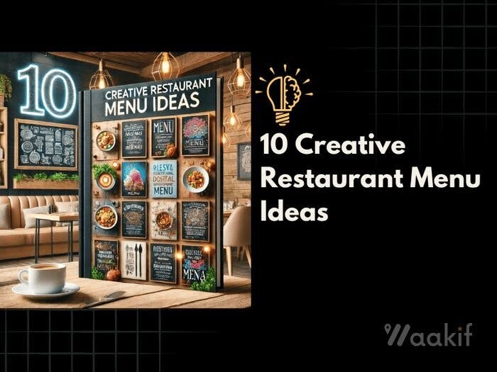 10 Creative Restaurant Menu Design Ideas by Waakif