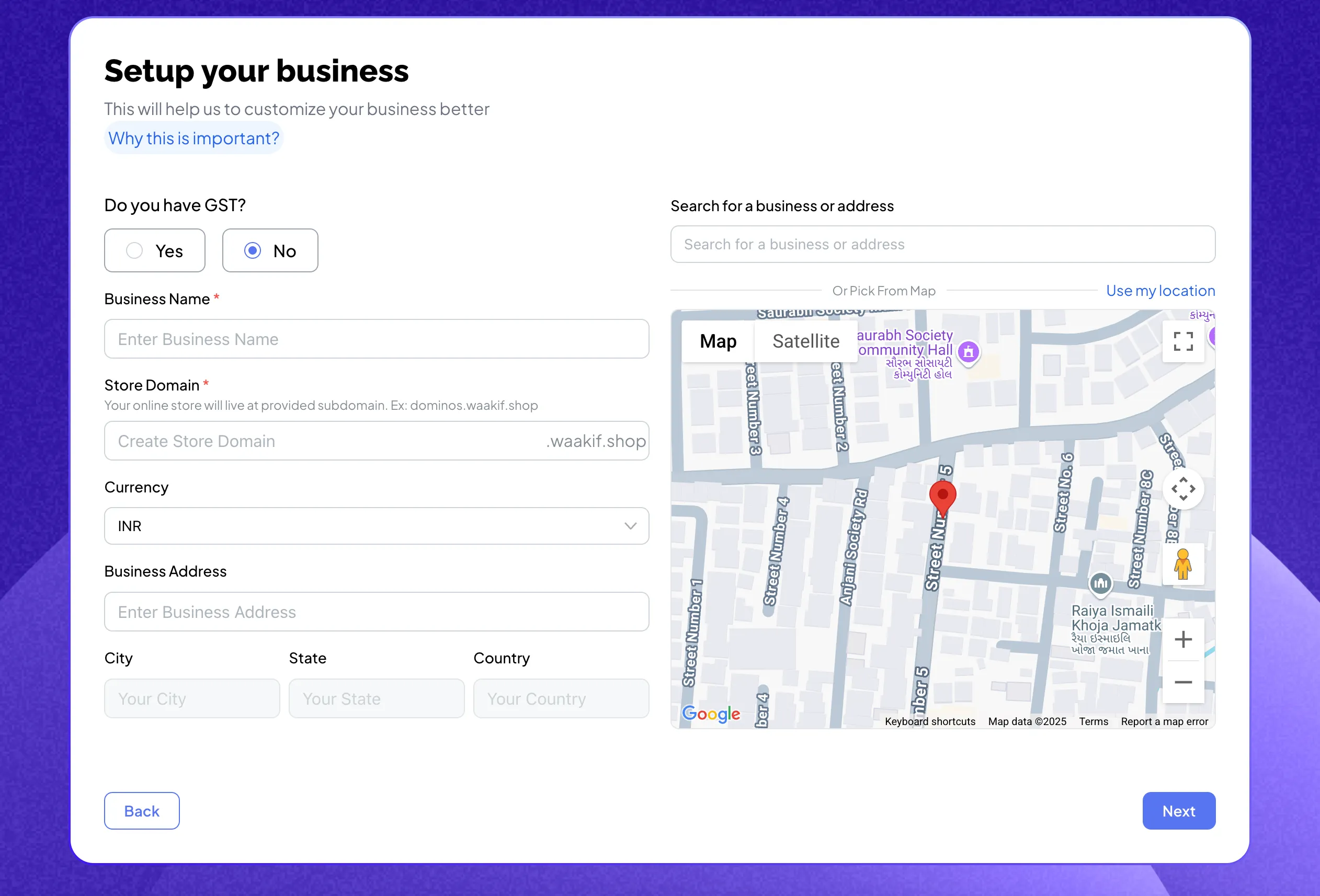 restaurant website maker