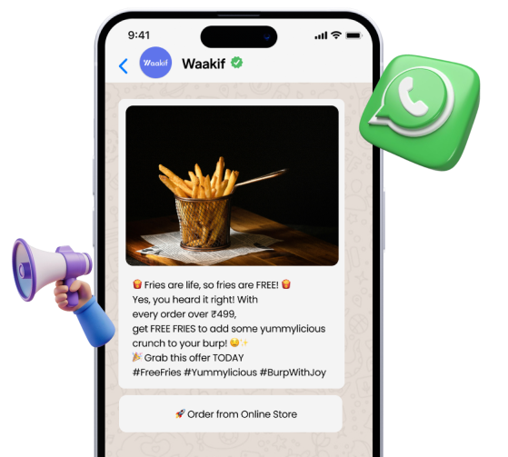 WhatsApp Marketing for restaurants